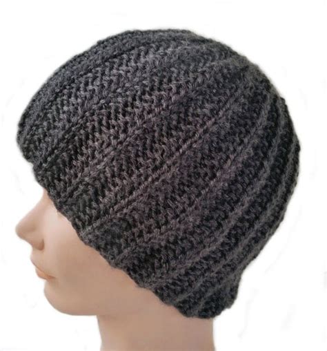 Mistake Rib Stitch Hat Stretchy Knit Hat By Stayinstitches