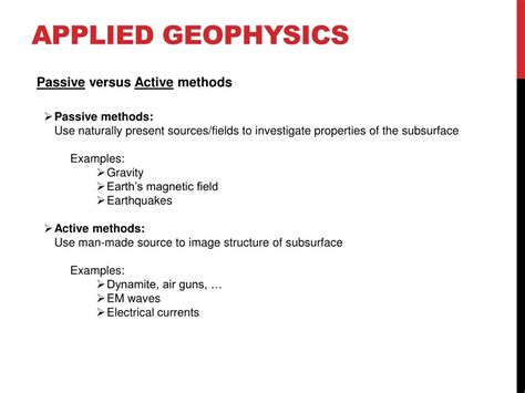 Ppt Applied Geophysics An Introduction Powerpoint Presentation Free