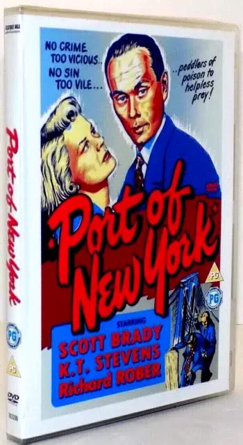 Port Of New York 1949 R0 Dvd Scott Brady Kt Stevens Yul Brynner