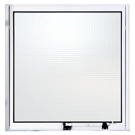 Janela Vitro Max Ar Sem Grade De Aluminio Branco Liso 80x80 Vidro