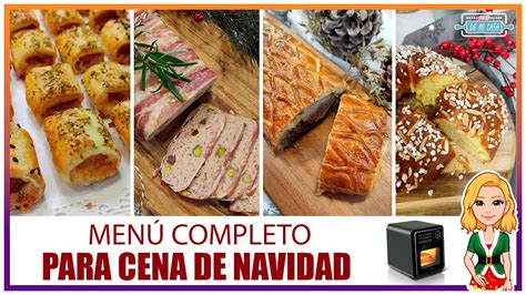 🎄menÚ Completo Cena Especial De Nochebuena 🎅 Recetas Fáciles Y