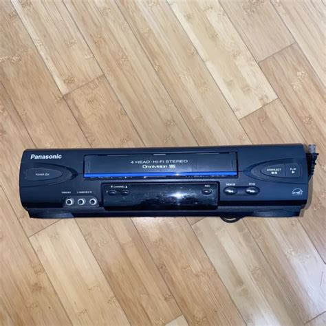 Panasonic Head Hi Fi Stereo Omnivision Vhs Vcr Pv V Working No