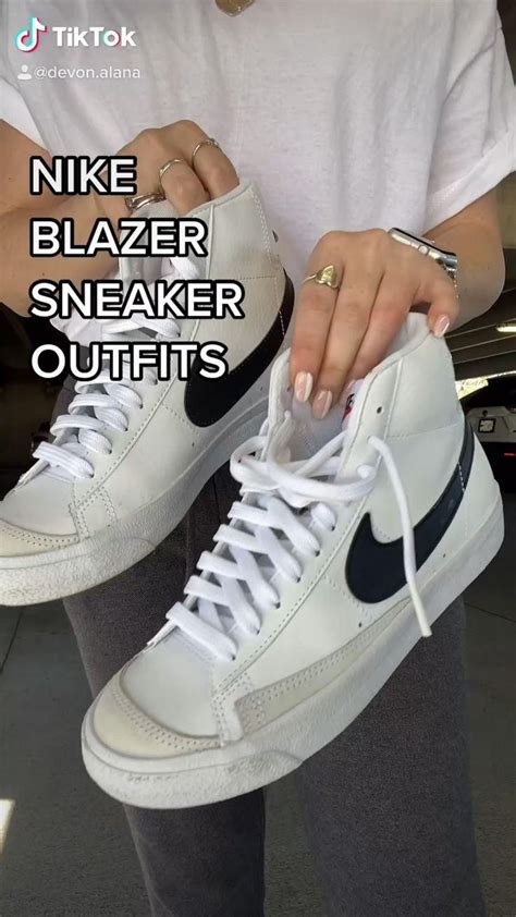 Nike Blazer Mod Sneaker Outfits On Feet Artofit