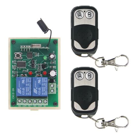 Buy Dc 12v 24v 2 Ch 2ch Rf Wireless Remote Control