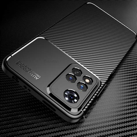 For Xiaomi Redmi Note 11 Pro 5g Case Carbon Fiber Matte Phone Cover Redme Note11 11s 4g Global