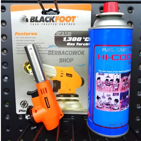 Jual Paket Gas Torch Multi Purpose Blackfoot Dengan Tabung Gas Hi Cook