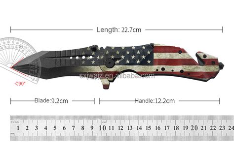 Glass Breaker Survival Knives Tactical Pocket Knife Top Selling G10 ...