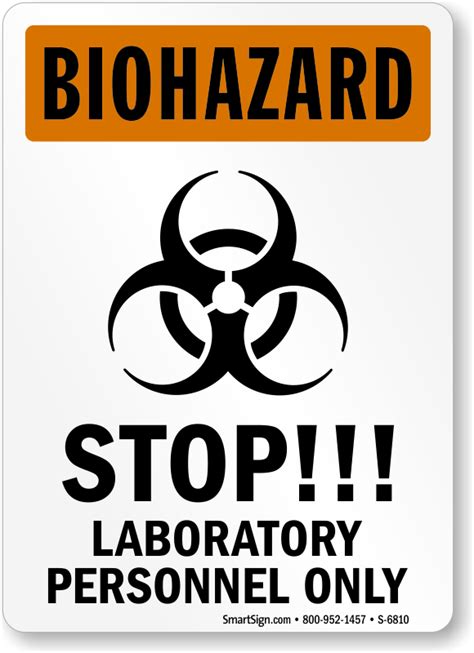 Lab Safety Signs