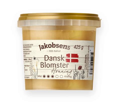 Dansk Blomsterhonning Jakobsens Ren Natur