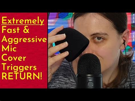 Asmr Extremely Fast Aggressive Mic Cover Triggers Return Pumping