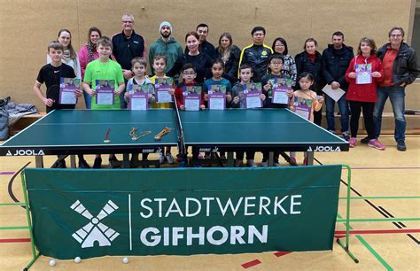 40 TT MINI Meisterschaften Des DTTB Tischtennis Verband Niedersachsen