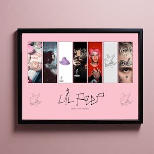 Lil Peep Album Cover Poster Professional Print Hd Wall Art Cry Baby