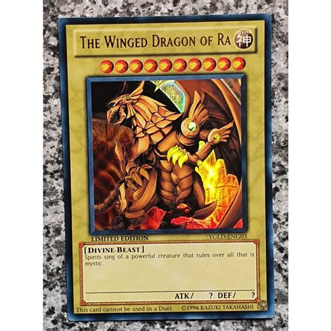 Bài Yugioh The Winged Dragon Of Ra LC01 YGLD LDK2 Ultra Rare Secret