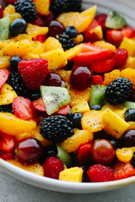 Blackberry Lime Fruit Salad Recipe The Recipe Critic