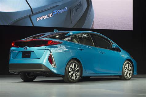 New York Auto Shows 2016 Cars Toyota Prius Prime Hybrid Plug