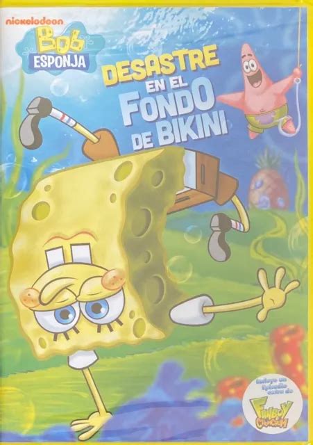 DVD BOB ESPONJA Desastre En El Fondo De Bikini Aquitienesloquebuscas