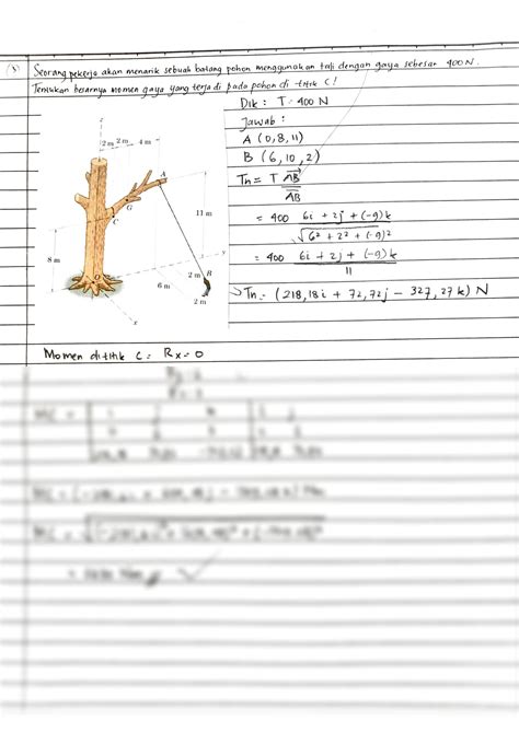 SOLUTION Latihan Soal Mekanika Teknik Studypool