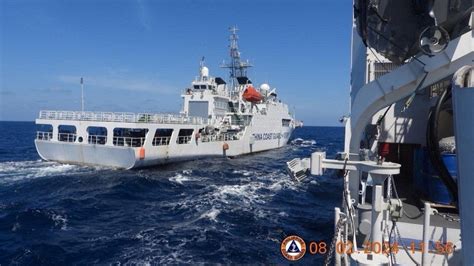 China Intentionally Rammed Brp Teresa Magbanua In Escoda Shoal Says Pcg