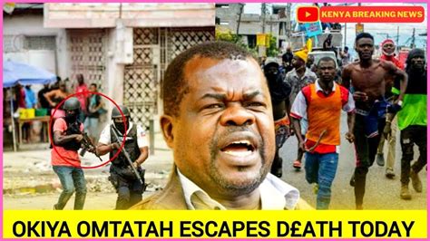 BREAKING NEWS Busia Senator Okiya Omtatah S LIFE In DANGER Ruto Awatuma