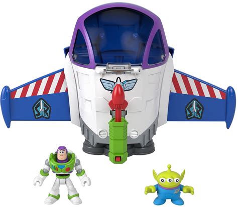 Imaginext Disney Pixar Toy Story Buzz Lightyear Space Mission Action ...