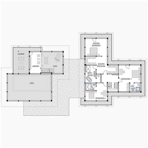 Flat Roof Floor Plan