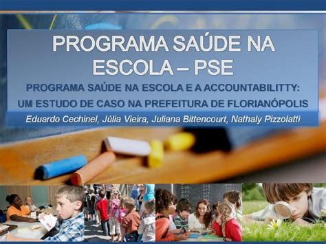 Ppt Programa Sa De Na Escola Pse Abrange O Mec E O Minist Rio Da