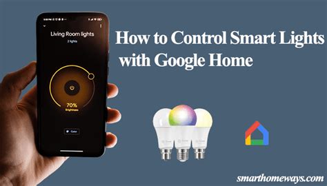 How To Control Lights with Google Home - Smart Home Ways