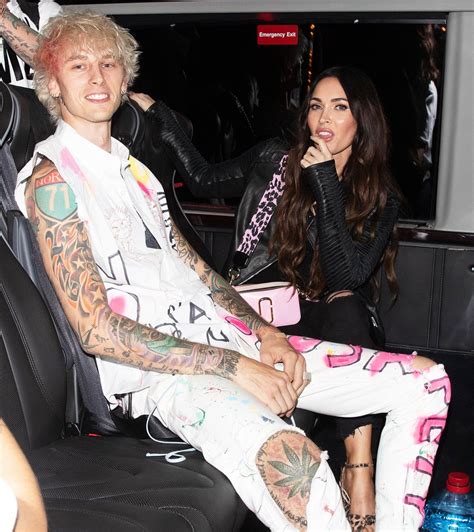 Megan Fox Appears With Boyfriend Machine Gun Kelly At