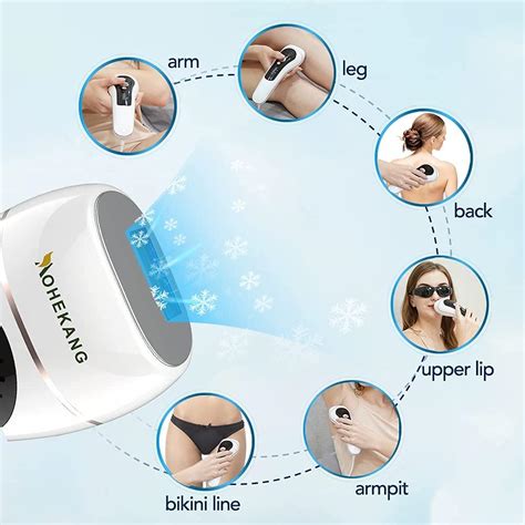 Aohekang At Home Laser Hair Removal For Women Ipl Hair Removal Device