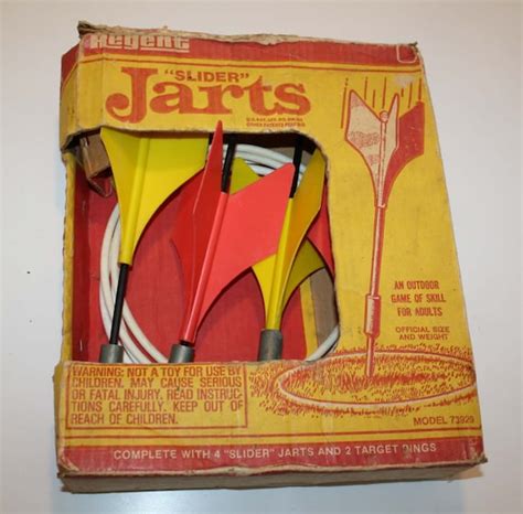 Vintage Original JARTS Lawn Game For Adults Only