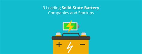 Solid State Battery Companies and Startups - GreyB