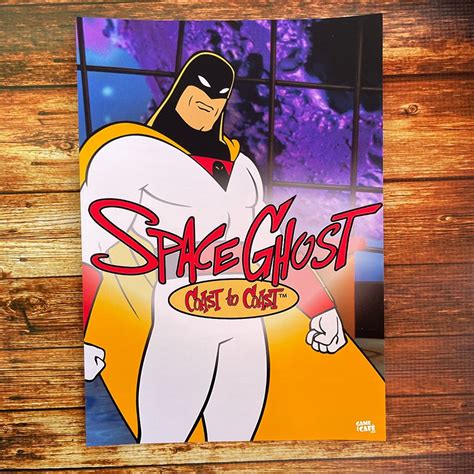 Poster Space Ghost Costa A Costa Shopee Brasil