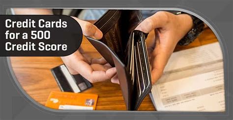 Best Credit Cards For A 500 Credit Score In 2025