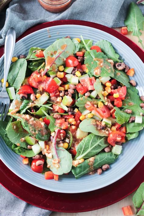 Black Eyed Peas Salad - Veggie Inspired