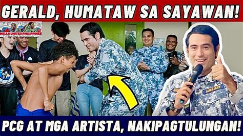 Gerald Anderson At PCG Sanib Puwersa Sa Pag Abot Ng Tulong Sa Mga IP