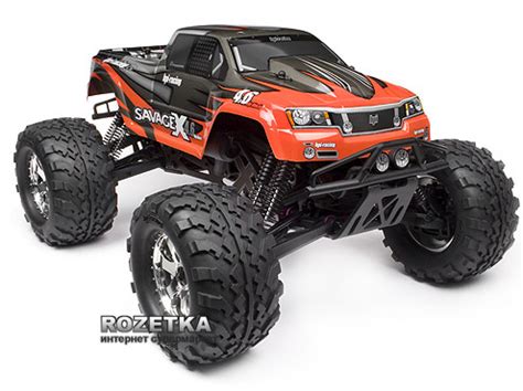 Модель автомобиля HPI Savage X 4 6 with Nitro GT 2 Truck Body 4WD 1 8 2