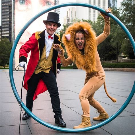 A Lion And Her Tamer Circus Themed Costumes Couples Costumes Circus