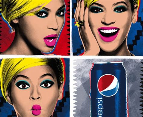 Beyonce Pays Homage To Andy Warhols Pop Art In Pepsi Live For Now