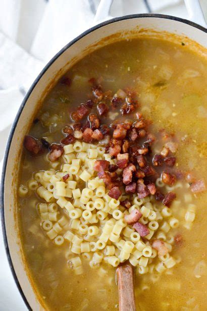 White Pasta E Fagioli Simply Scratch