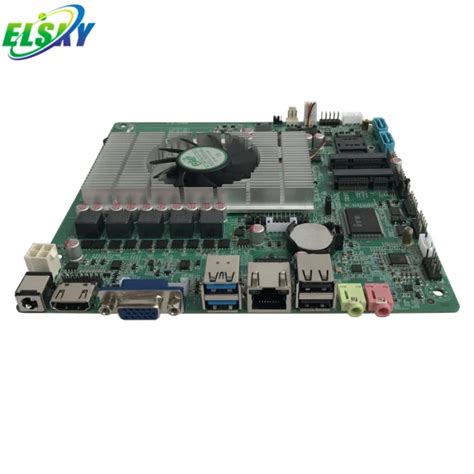 Elsky Mini Itx Motherboard Qm Dual Cores Ghz I M Rs