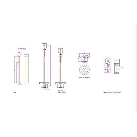 DIN EN 14444 Test Fixture | GEN14444-1455 - TestResources