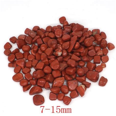 Galet En Jaspe Rouge YWEI 50g Pierres Naturelles En Vrac Pour