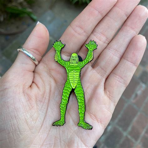 Creature From The Black Lagoon Enamel Pin Universal Monsters