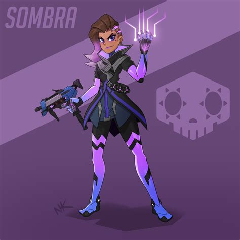 Sombra Fan Art by TheGraffitiSoul on DeviantArt