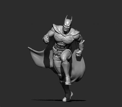 Batman 3 Poses Modelo De Impresión 3d Stl