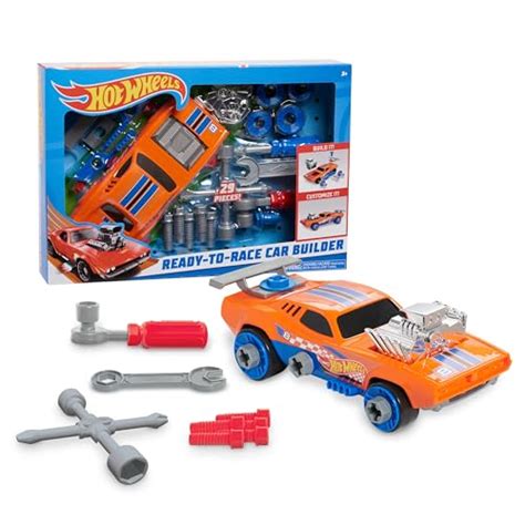 Hot Wheels Ready To Race Car Builder Set Rodger Dodger Want It All