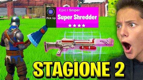 LE NUOVE ARMI ASSURDE Della STAGIONE 2 GRANATA SPIA Fortnite