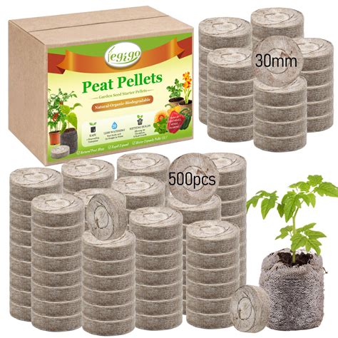 Snapklik Legigo Pcs Mm Seed Starter Peat Pellets Pods For