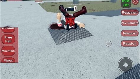 Funny Moments On Roblox Bloody Ragdoll Engine Youtube