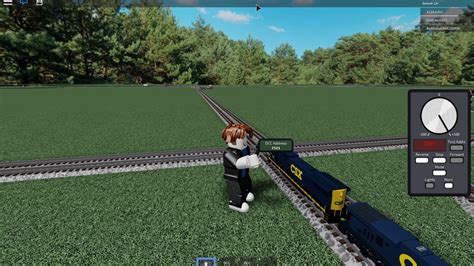 Long Csx Intermodel Train In Roblox Youtube